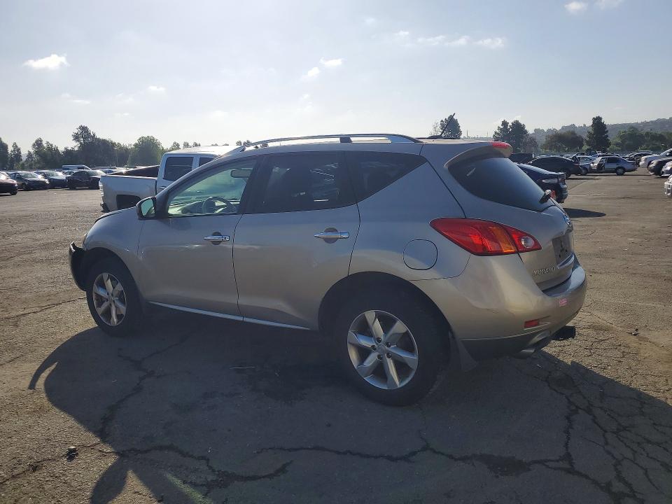 2010 Nissan Murano VIN JN8AZ1MW7AW138538 COPART salvage auction — FRONT END, Ca - Salvage Certificate, sold $325 on 2026-07-04 (photo 2)