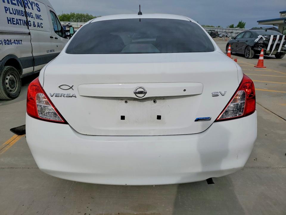 2012 Nissan Versa VIN 3N1CN7AP1CL857778 COPART salvage auction — FRONT END, Ky - Cert Of Title-Salvage, sold $450 on 2026-07-09 (photo 6)