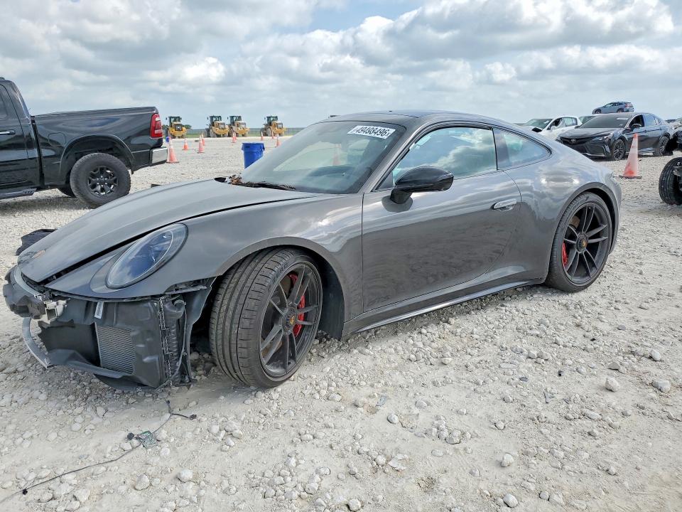 2024 Porsche 911 VIN WP0AB2A9XRS221162 — COPART salvage auction photo