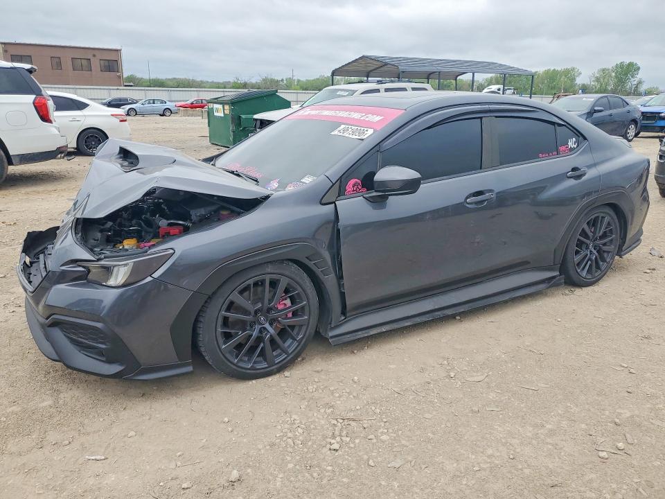 2022 Subaru Wrx VIN JF1VBAF62N9029347 COPART salvage auction — FRONT END, Mo - Salvage Certificate Of Title, sold $100 on 2026-07-28 (photo 1)