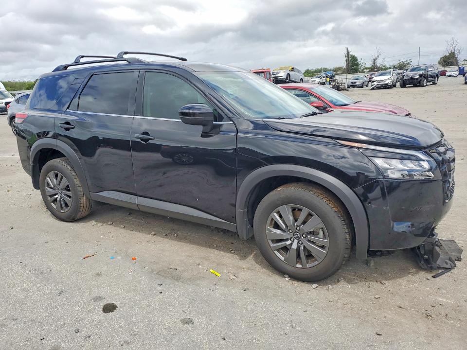 2025 Nissan Pathfinder VIN 5N1DR3BA5SC276573 COPART salvage auction — FRONT END, FL - CERT OF TITLE SLVG REBUILDABLE, sold $9,300 on 2026-07-02 (photo 4)