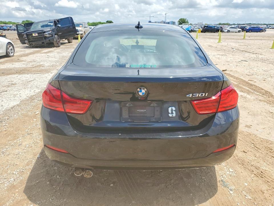 2019 BMW 4er VIN WBA4J1C54KBM18884 COPART salvage auction — WATER/FLOOD, Tx - Salvage Title-Flood Damage, sold $5,300 on 2026-07-09 (photo 6)