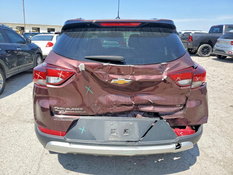 2022 Chevrolet Trailblazer VIN KL79MRSL2NB017804 COPART salvage auction — REAR END, In - Cert Of Title-Salvage Title, sold $3,450 on 2026-07-24 (photo 6)