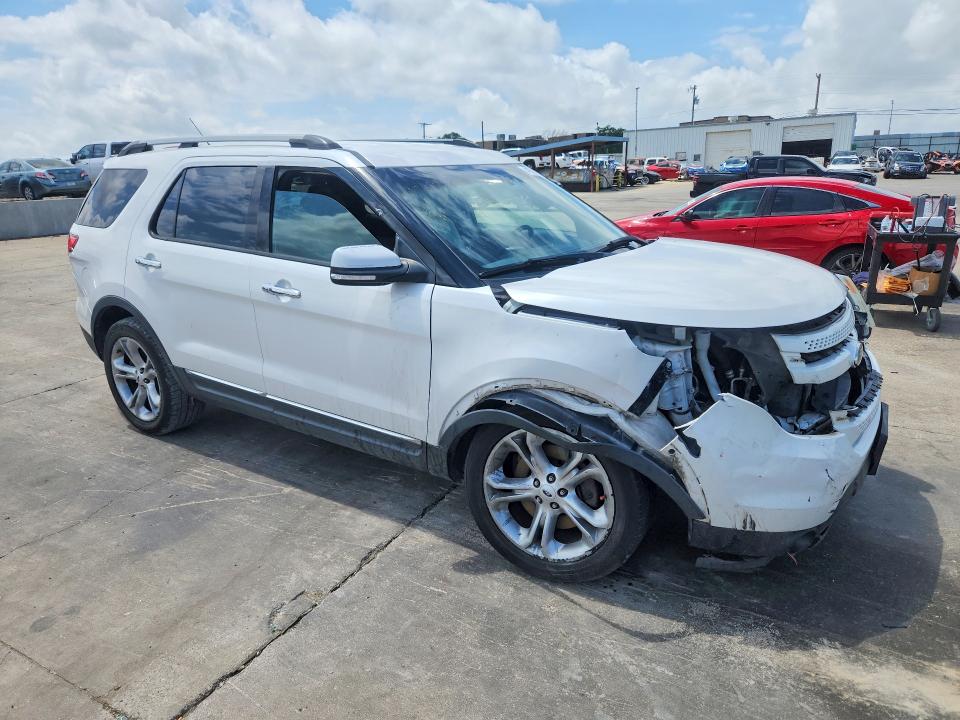 2013 Ford Explorer VIN 1FM5K7F85DGC92419 COPART salvage auction — FRONT END, Tx - Certificate Of Title, sold $525 on 2026-07-02 (photo 4)