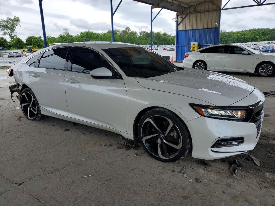 2018 Honda Accord VIN 1HGCV1F3XJA227117 COPART salvage auction — REAR END, Ga - Cert Of Title-Salvage, sold $5,200 on 2026-07-02 (photo 4)