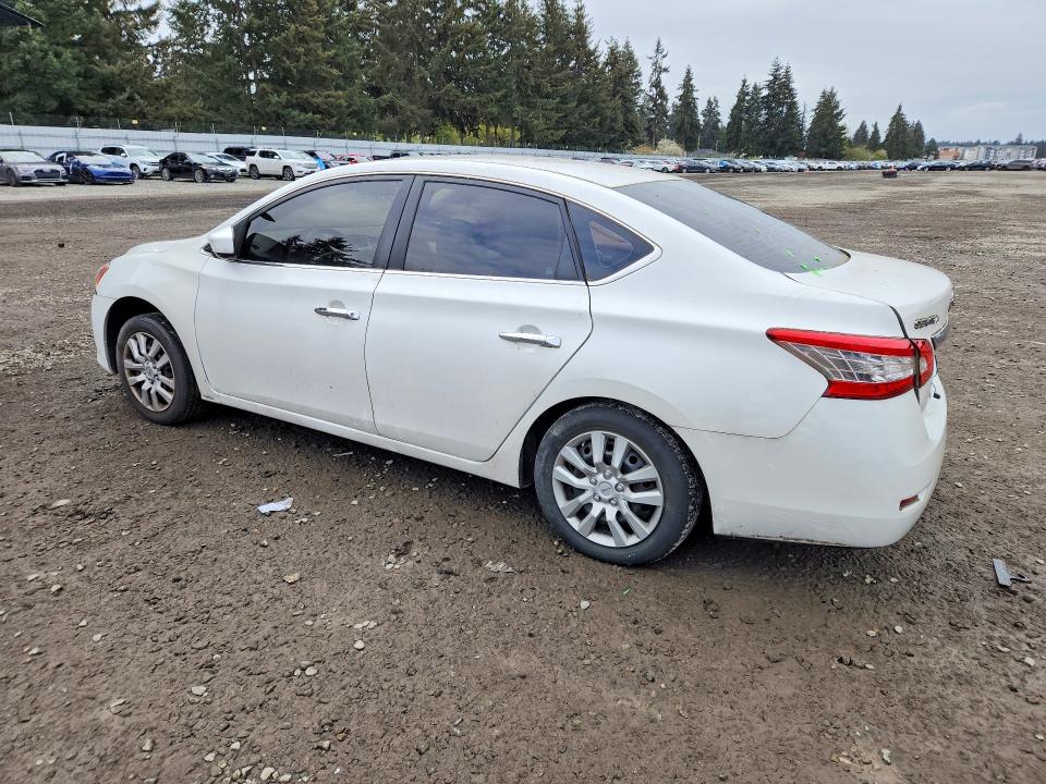 2014 Nissan Sentra VIN 3N1AB7APXEL648221 COPART salvage auction — SIDE, Wa - Bill Of Sale, sold $325 on 2026-07-02 (photo 2)