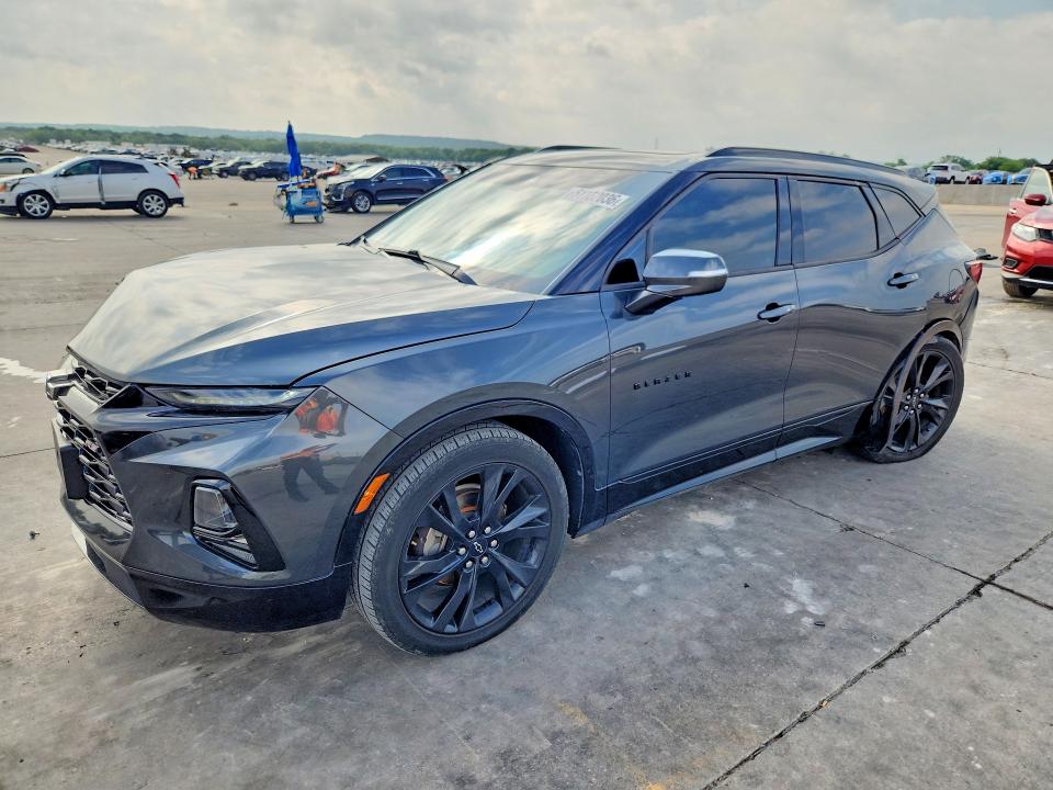 2019 Chevrolet Blazer VIN 3GNKBERS2KS682337 COPART salvage auction — FRONT END, Tx - Salvage Vehicle Title, sold $6,200 on 2026-07-02 (photo 1)