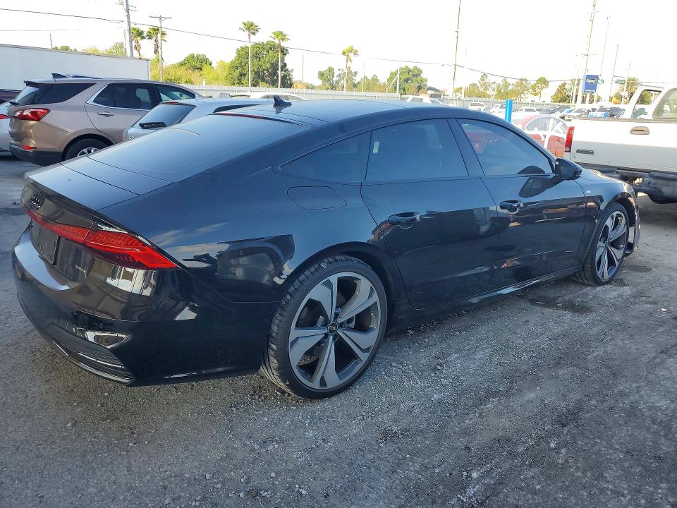 2023 Audi A7 VIN WAUV2BF28PN087807 COPART salvage auction — FRONT END, Salvage Title, sold $29,500 on 2026-08-21 (photo 3)