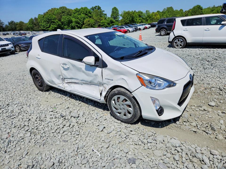 2015 Toyota Prius VIN JTDKDTB34F1577705 COPART salvage auction — SIDE, Nc - Certificate Of Title, sold $300 on 2026-07-29 (photo 4)
