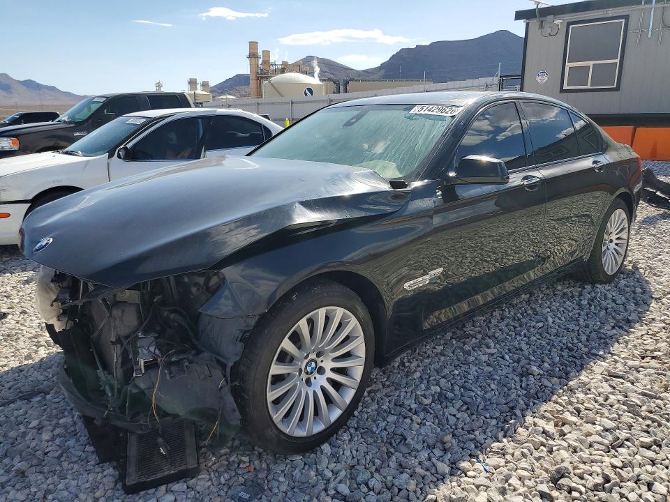 2012 BMW 7er VIN WBAKC6C56CC396803 COPART salvage auction — FRONT END, Ca - Salvage Certificate, sold $150 on 2026-07-20 (photo 1)