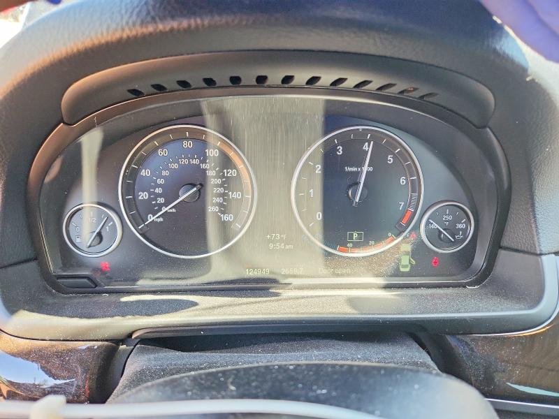 2012 BMW 5er VIN WBAFU7C58CDU60130 COPART salvage auction — FRONT END, Co - Salvage Title, sold $1,300 on 2026-07-06 (photo 9)