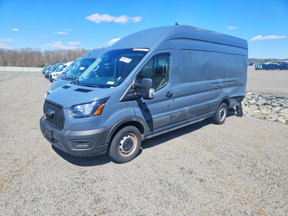 2021 Ford Transit VIN 1FTBR3X86MKA83195 — COPART salvage auction photo