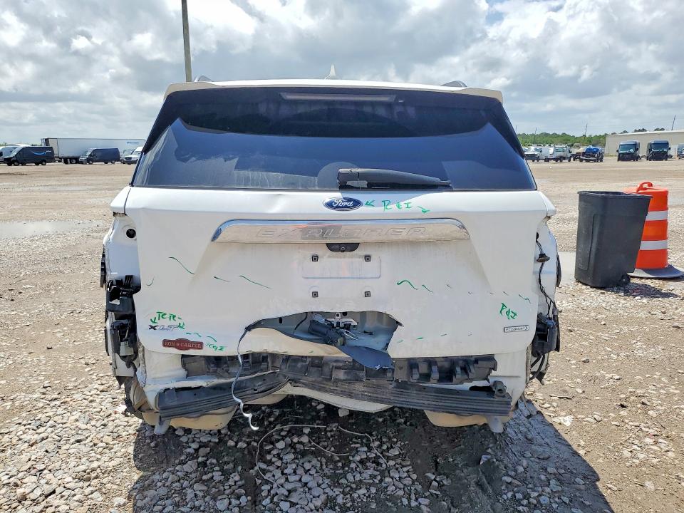 2020 Ford Explorer VIN 1FMSK7DH7LGC27950 COPART salvage auction — REAR END, Tx - Salvage Vehicle Title, sold $8,000 on 2026-07-02 (photo 6)