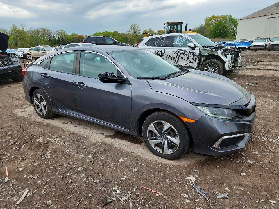 2019 Honda Civic VIN 2HGFC2F6XKH566739 COPART salvage auction — MINOR DENT/SCRATCHES, Pa - Cert Of Title, sold $3,800 on 2026-08-26 (photo 4)