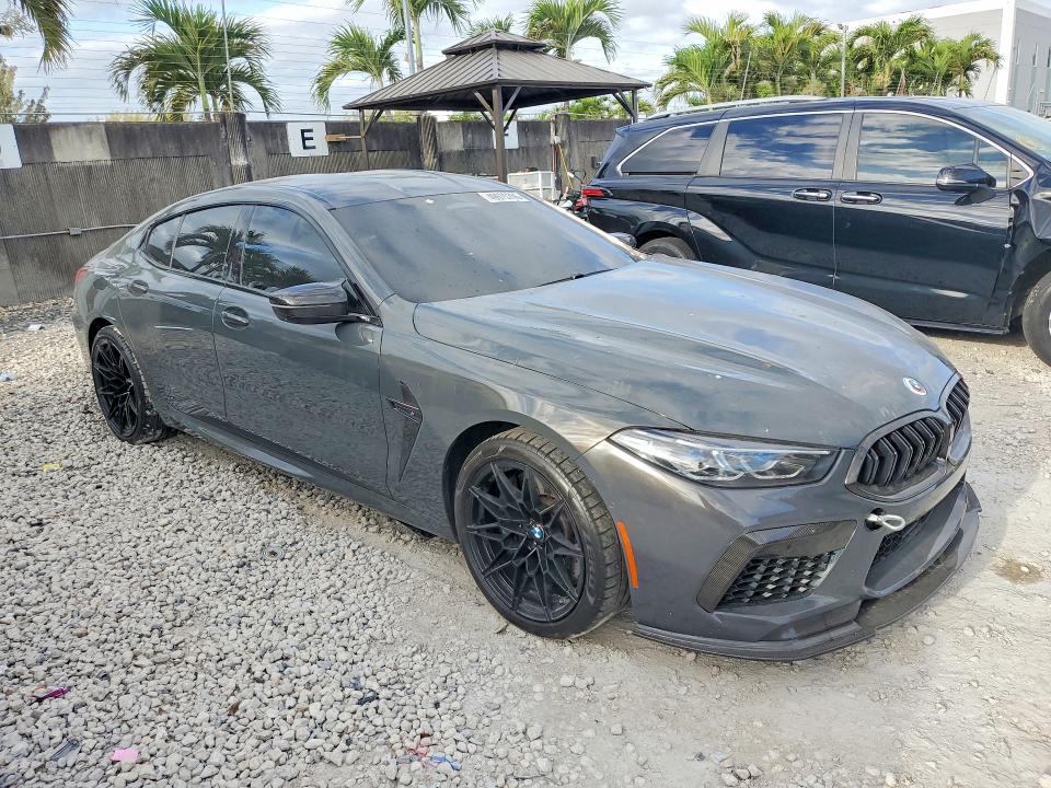 2023 BMW M8 VIN WBSGV0C07PCK80559 COPART salvage auction — MINOR DENT/SCRATCHES, Salvage Title, sold $14,500 on 2026-07-21 (photo 4)
