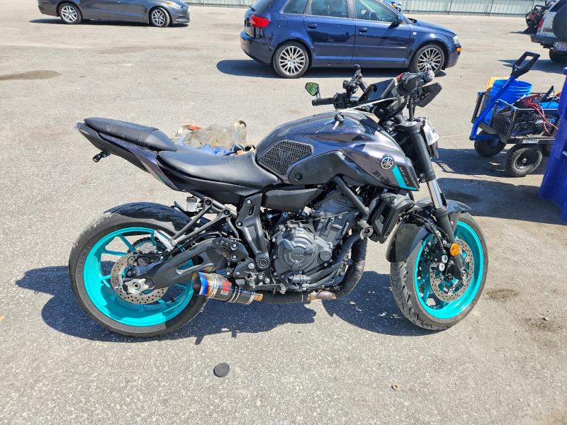 2024 Yamaha Mt07 VIN JYARM32E7RA010453 COPART salvage auction — ALL OVER, Nc - Salvage Certificate Of Title, sold $3,150 on 2026-07-23 (photo 1)