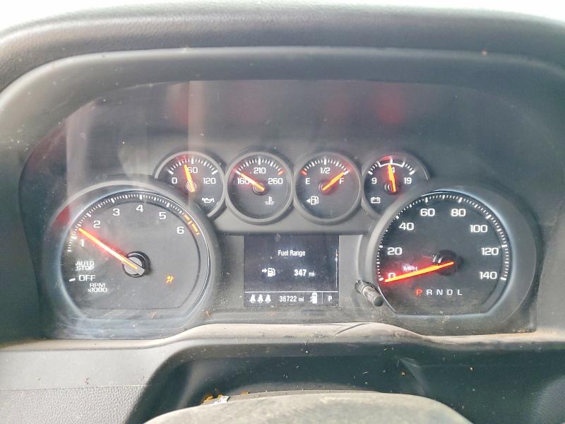 2024 Chevrolet Silverado VIN 1GCPDBEK2RZ195794 COPART salvage auction — SIDE, Nm - Cert Of Title-Salvage, sold $8,900 on 2026-07-03 (photo 9)
