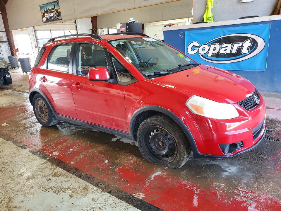 2010 Suzuki Sx4 VIN JS2YB5A36A6300097 COPART salvage auction — REAR END, Ny - Mv-907A Salvage Certificate, sold $475 on 2026-07-06 (photo 4)