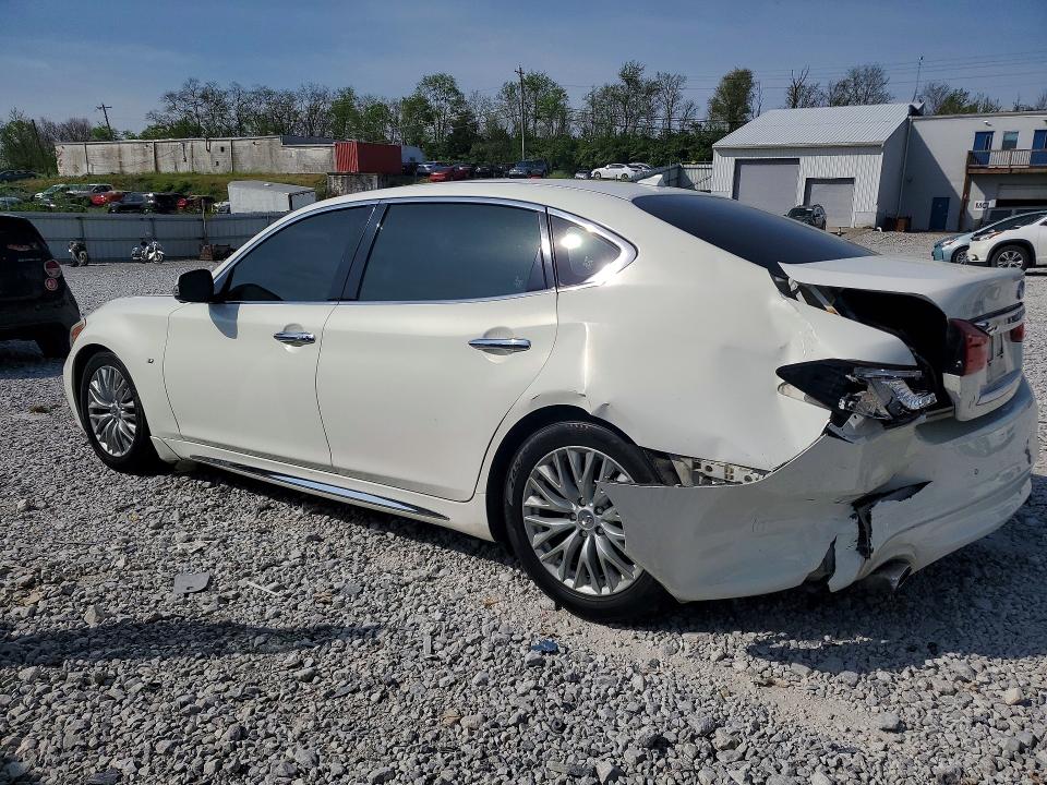 2015 Infiniti Q70 VIN JN1BY1PP8FM600814 COPART salvage auction — REAR END, Salvage Title, sold $175 on 2026-07-24 (photo 2)