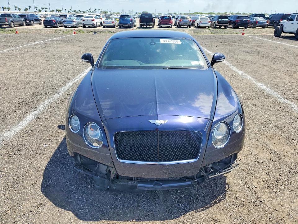 2014 Bentley Continental VIN SCBFH7ZA1EC040457 COPART salvage auction — FRONT END, Id - Salvage Certificate Of Title, sold $18,600 on 2026-07-13 (photo 5)