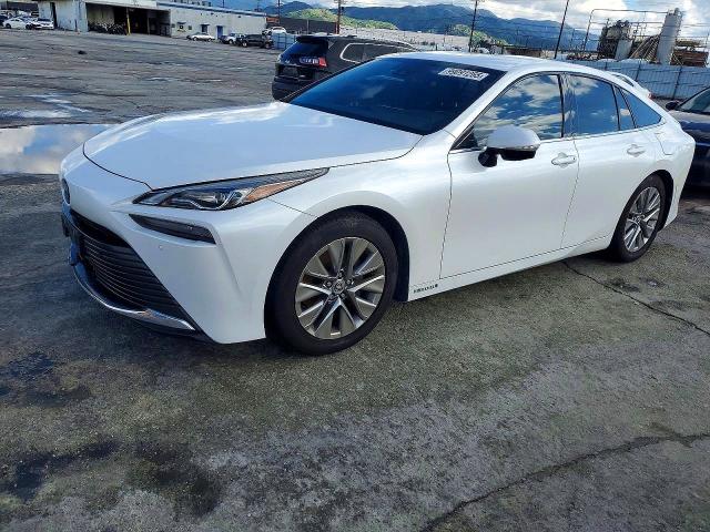 2023 Toyota Mirai VIN JTDAAAAA7PA009636 COPART salvage auction — REAR END, Ca - Salvage Certificate, sold $2,750 on 2026-07-08 (photo 1)
