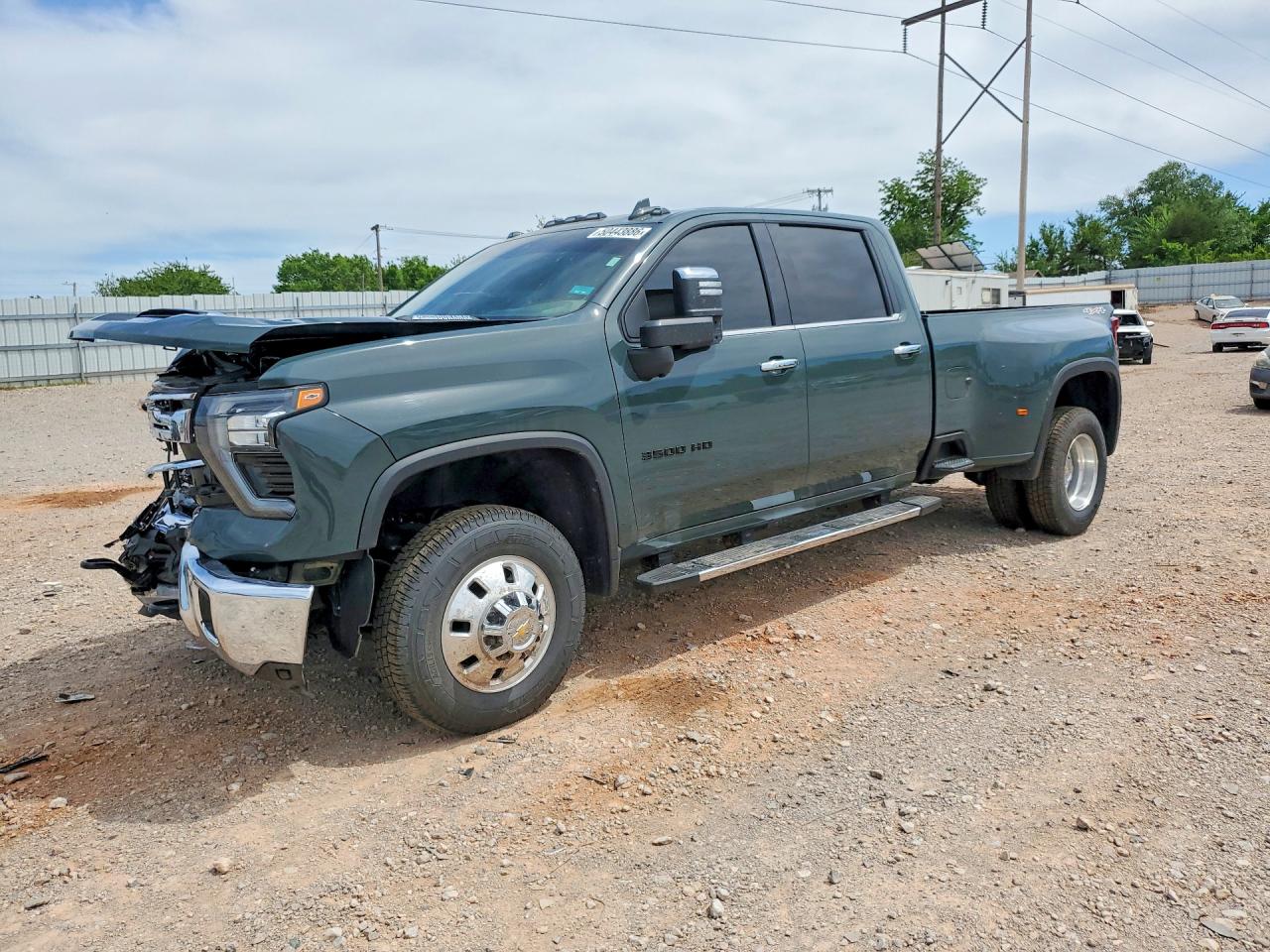 2025 Chevrolet Silverado 3500 VIN 1GC4KUEY0SF198788 — COPART salvage auction photo