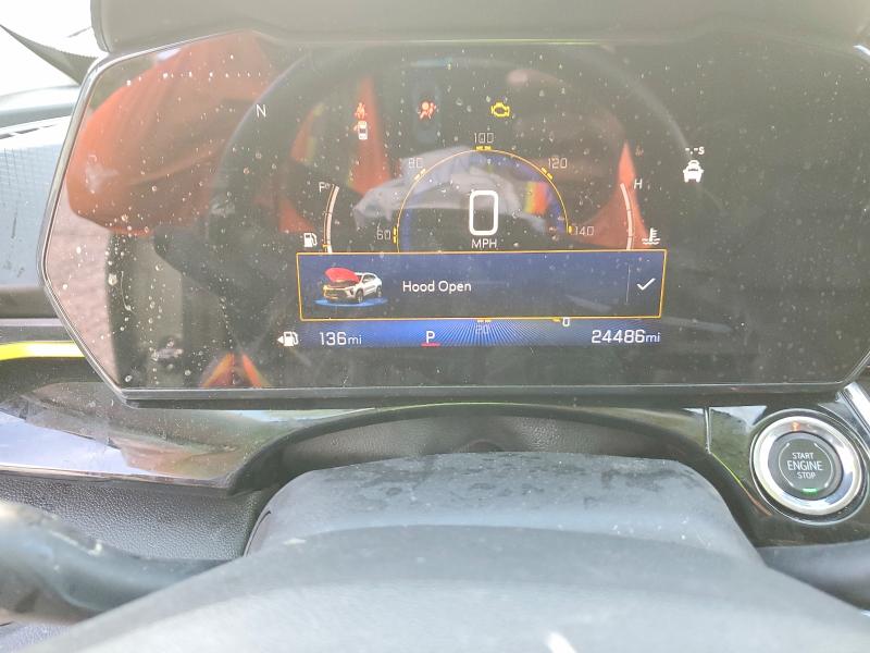 2024 Chevrolet Trax VIN KL77LKE21RC095608 COPART salvage auction — FRONT END, Fl - Cert Of Title Slvg Rebuildable, sold $4,400 on 2026-07-03 (photo 9)