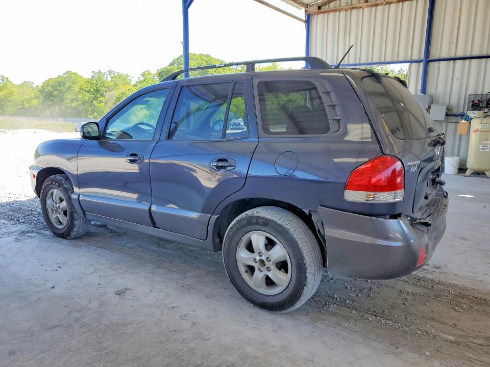 2006 Hyundai Santa fe VIN KM8SC73D06U038350 COPART salvage auction — REAR END, Wv - Salvage Certificate, sold $500 on 2026-07-09 (photo 2)