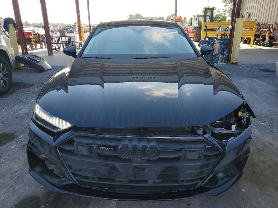 2023 Audi A7 VIN WAUV2BF28PN087807 COPART salvage auction — FRONT END, Salvage Title, sold $29,500 on 2026-08-21 (photo 5)