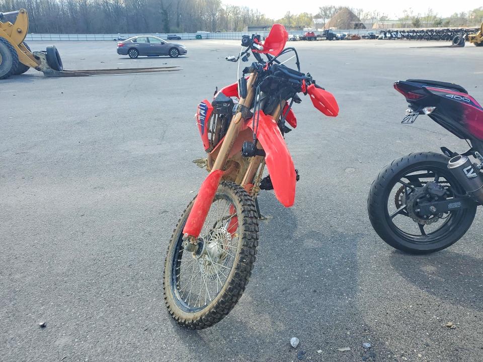 2025 Honda Crf VIN MLHND1650S5403031 COPART salvage auction — FRONT END, Nj - Cert Of Title-Salvage, sold $1,150 on 2026-07-16 (photo 2)