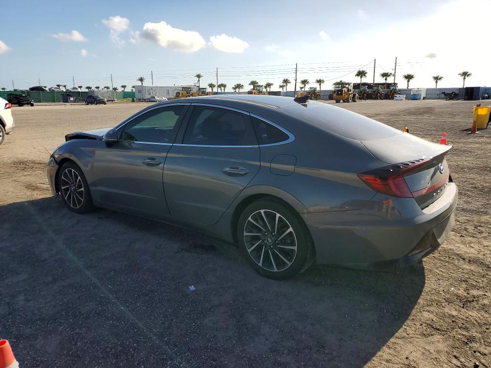 2020 Hyundai Sonata VIN 5NPEH4J29LH050604 COPART salvage auction — FRONT END, Salvage Title, sold $7,300 on 2026-07-13 (photo 2)