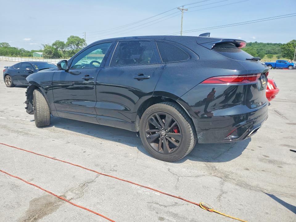 2024 Jaguar F-pace VIN SADCT2FU9RA738966 COPART salvage auction — FRONT END, Tn - Salvage Certificate, sold $15,900 on 2026-07-20 (photo 2)