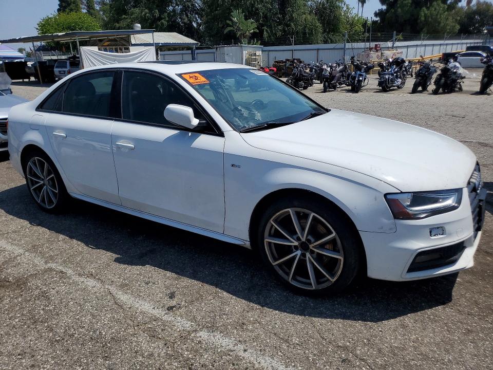 2016 Audi A4 VIN WAUAFAFL8GN010411 COPART salvage auction — MINOR DENT/SCRATCHES, Ca - Dis/Dlr/Exp Only Clean Title (P), sold $1,300 on 2026-07-31 (photo 4)
