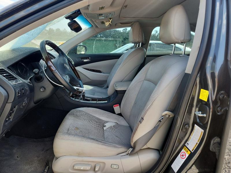 2011 Lexus ES VIN JTHBK1EG7B2442634 COPART salvage auction — FRONT END, GA - CERT OF TITLE-SALVAGE, sold $275 on 2026-07-30 (photo 7)