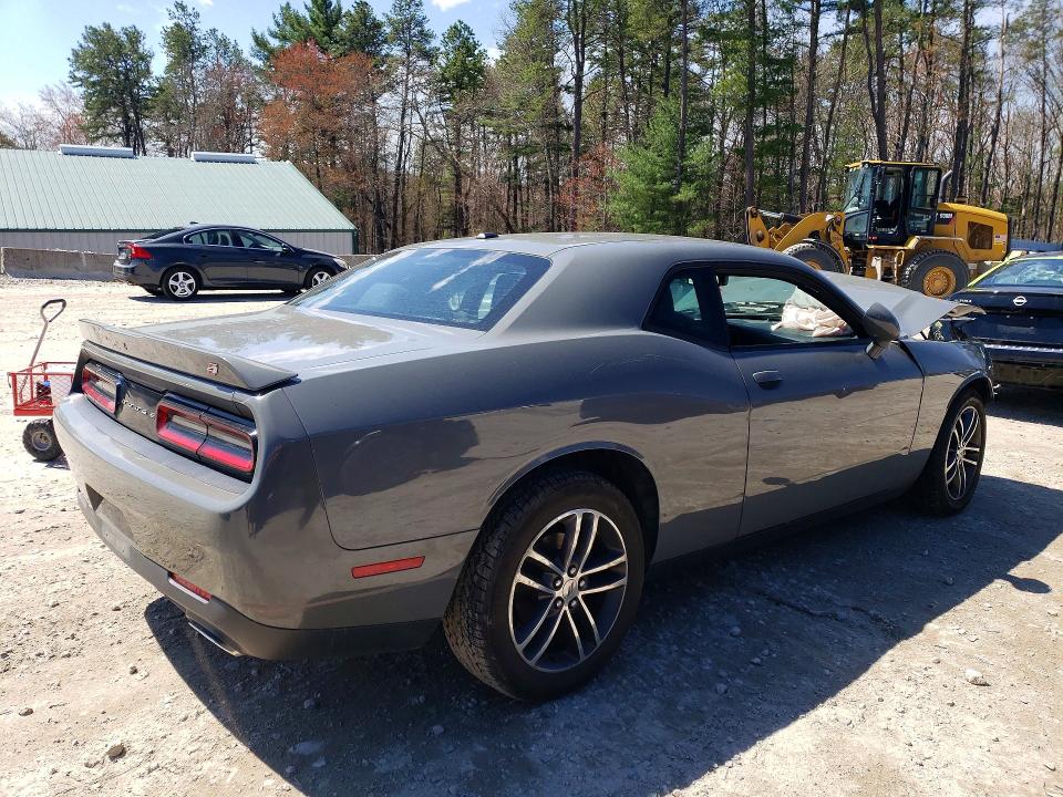 2019 Dodge Challenger VIN 2C3CDZGG3KH629814 COPART salvage auction — FRONT END, Ma - Cert Of Title-Salvage, sold $2,100 on 2026-07-22 (photo 3)