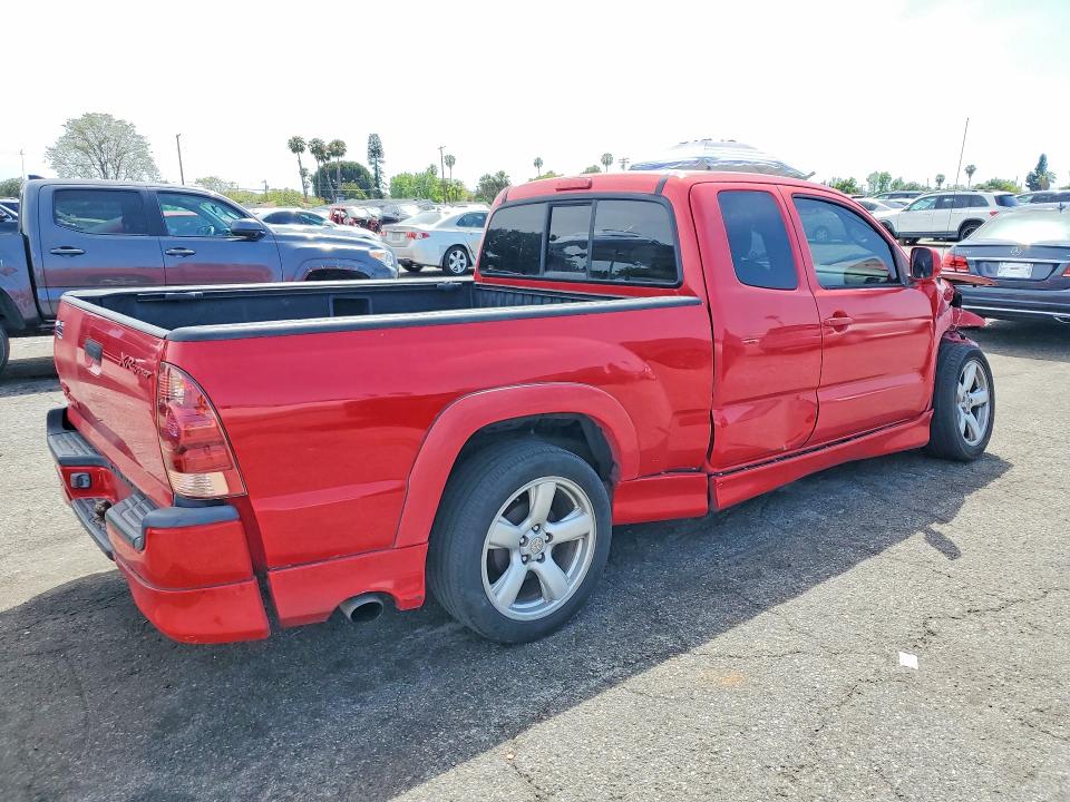 2006 Toyota Tacoma VIN 5TETU22N86Z206259 COPART salvage auction — FRONT END, Ca - Salvage Certificate, sold $4,150 on 2026-07-24 (photo 3)