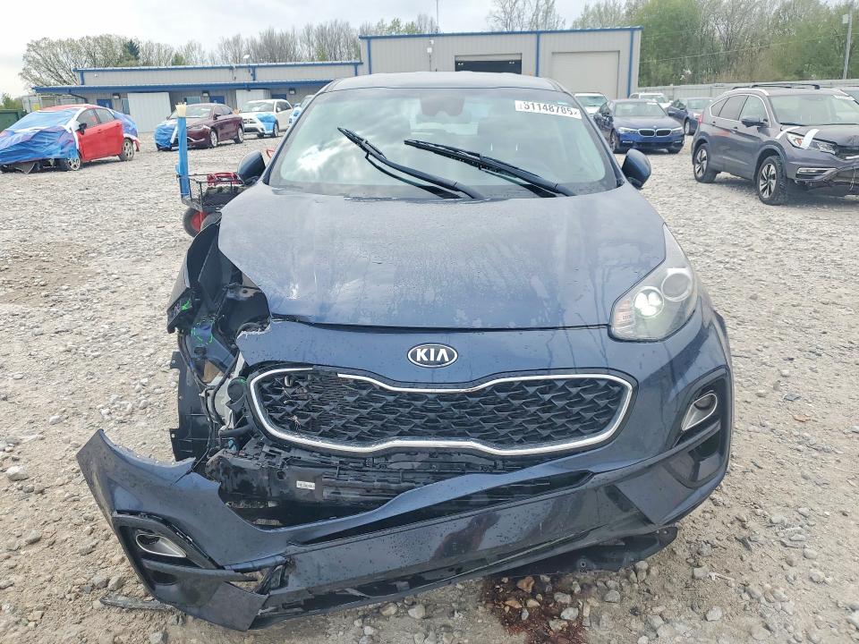 2021 Kia Sportage VIN KNDPMCACXM7901371 COPART salvage auction — FRONT END, Mi - Cert Of Title-Salvage Vehicle, sold $2,700 on 2026-07-02 (photo 5)