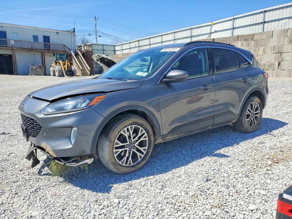 2021 Ford Escape VIN 1FMCU9H99MUA38118 COPART salvage auction — FRONT END, Id - Salvage Certificate Of Title, sold $1,650 on 2026-07-02 (photo 1)