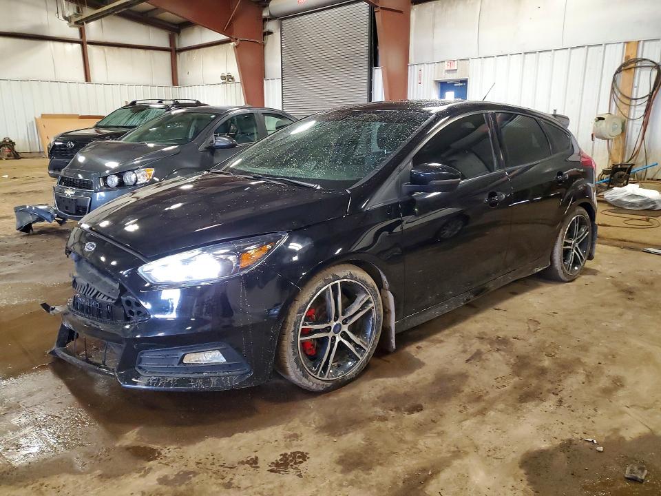 2018 Ford Focus VIN 1FADP3L91JL253651 COPART salvage auction — FRONT END, Mi - Certificate Of Title, sold $5,700 on 2026-07-03 (photo 1)