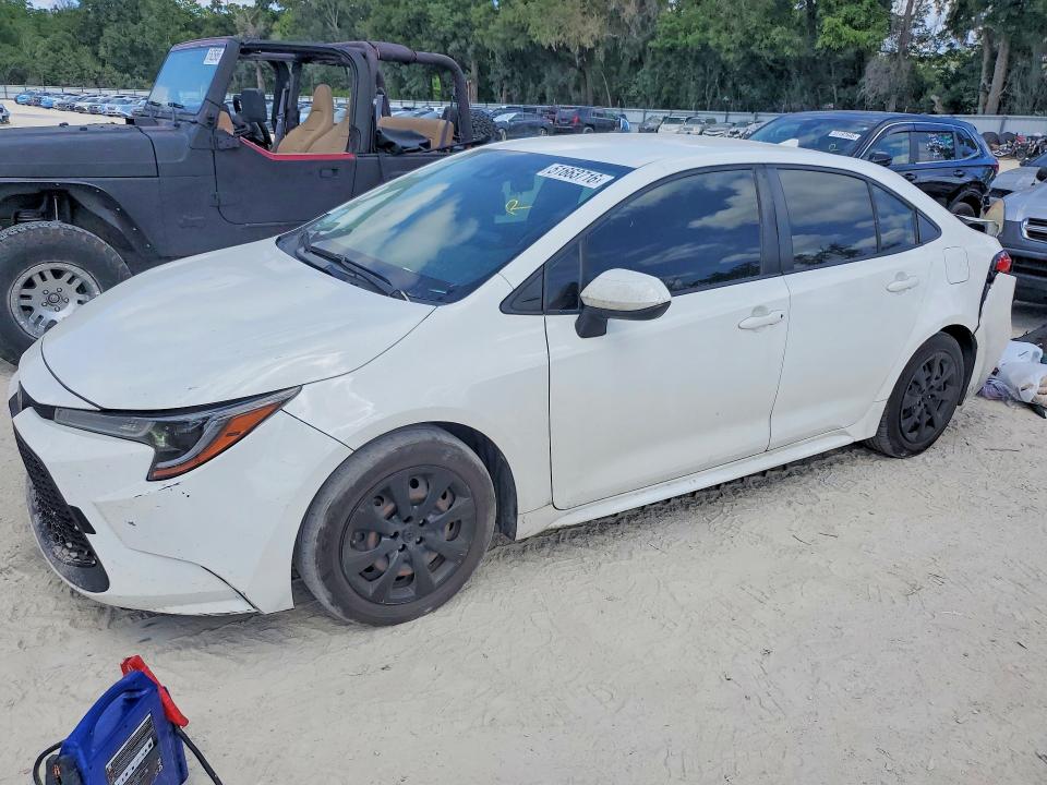 2022 Toyota Corolla VIN JTDEPMAE4N3024276 COPART salvage auction — REAR END, Fl - Cert Of Title Slvg Rebuildable, sold $4,150 on 2026-07-07 (photo 1)