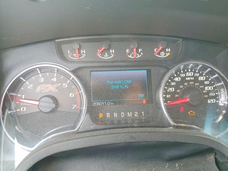 2013 Ford F-150 VIN 1FTFW1ET2DFA77098 COPART salvage auction — FRONT END, Tx - Salvage Vehicle Title, sold $3,300 on 2026-07-09 (photo 9)