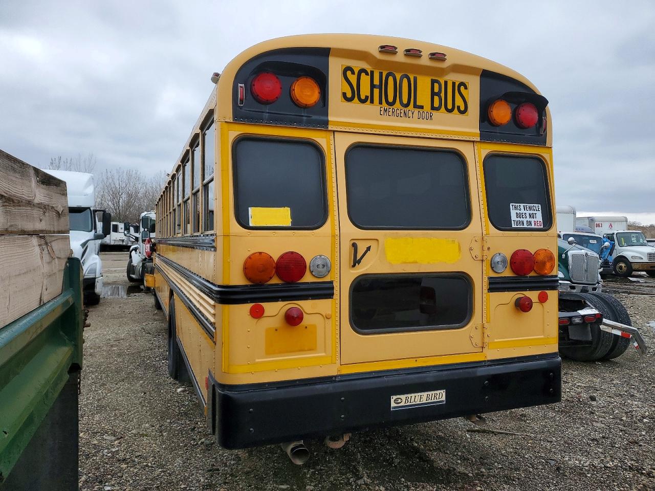 2012 Bluebird Vision VIN 1BAKGCPH8CF287780 COPART salvage auction — Normal Wear, IL - CERTIFICATE OF TITLE, sold $1,400 on 2026-07-09 (photo 3)