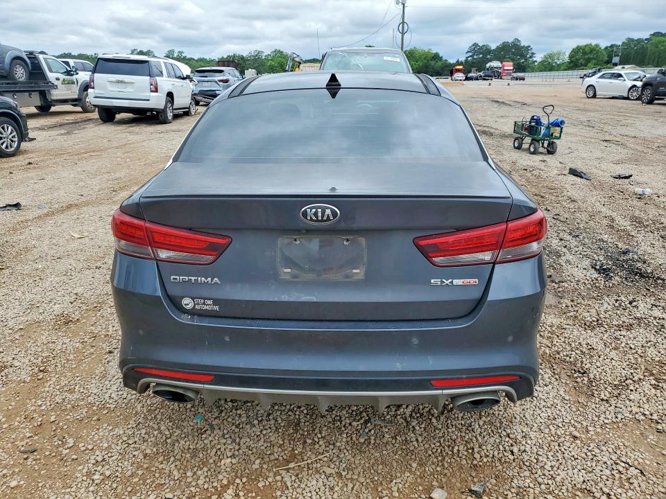 2018 Kia Optima VIN 5XXGW4L20JG221955 COPART salvage auction — FRONT END, Al - Cert Of Title-Salvage Title, sold $2,550 on 2026-07-07 (photo 6)
