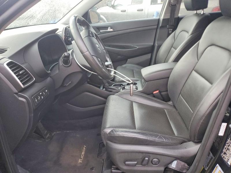 2021 Hyundai Tucson VIN KM8J3CALXMU409901 COPART salvage auction — REAR END, NY, sold $650 on 2026-07-30 (photo 7)