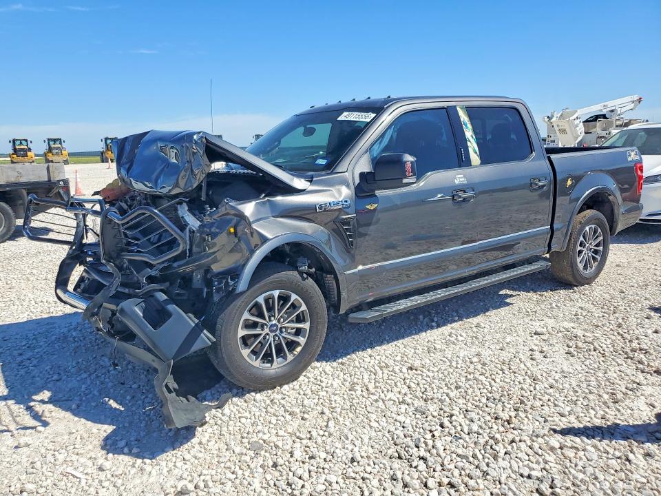 2018 Ford F-150 VIN 1FTEW1CP0JKE39563 COPART salvage auction — FRONT END, Tx - Salvage Vehicle Title, sold $3,450 on 2026-07-09 (photo 1)