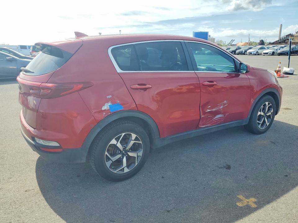2020 Kia Sportage VIN KNDPM3ACXL7696021 COPART salvage auction — SIDE, HI - CERTIFICATE OF TITLE, sold $1,850 on 2026-07-27 (photo 3)