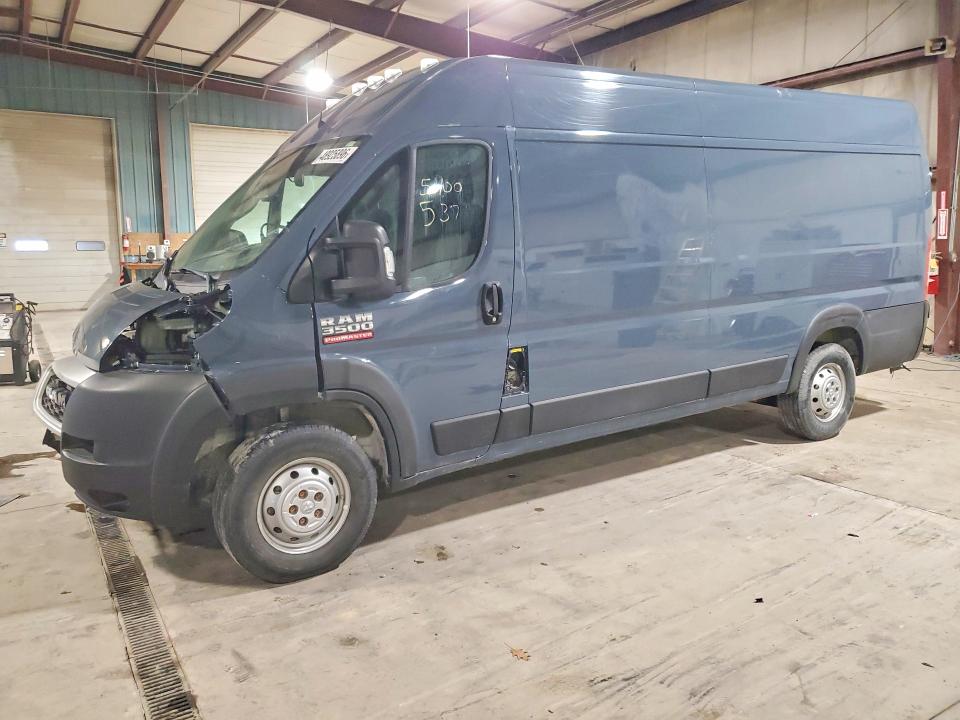 2021 Ram Promaster 3500 VIN 3C6MRVJG7ME545021 COPART salvage auction — FRONT END, Va - Cert Of Title - Salvage, sold $2,850 on 2026-07-08 (photo 1)