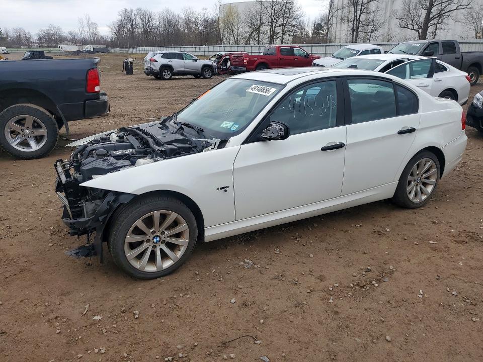 2011 BMW 3 series VIN WBAPK5G56BNN31147 COPART salvage auction — SIDE, NY - MV907A-PARTS ONLY W/LIENHOLDER, sold $425 on 2026-07-27 (photo 2)
