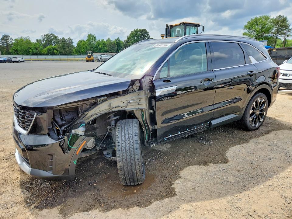 2024 Kia Sorento VIN 5XYRK4JF5RG270666 COPART salvage auction — FRONT END, Salvage Title, sold $9,500 on 2026-07-23 (photo 1)
