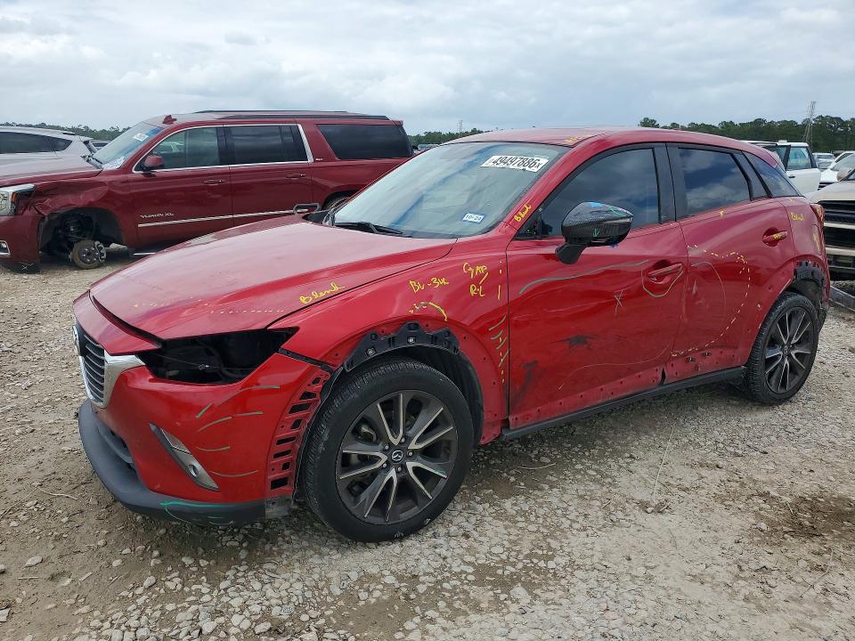 2016 Mazda Cx-3 VIN JM1DKBD78G0125501 COPART salvage auction — SIDE, TX - SALVAGE VEHICLE TITLE, sold $3,400 on 2026-07-10 (photo 1)
